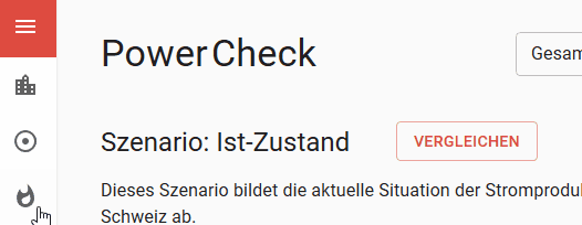 Ist-Zustand auswählen und berechnen